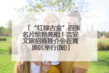 “红绿古金”四张名片惊艳亮相！吉安文旅招商推介会在青原区举行(图)