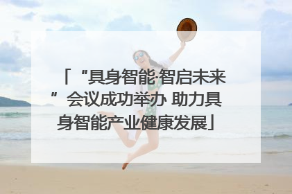 “具身智能·智启未来”会议成功举办 助力具身智能产业健康发展