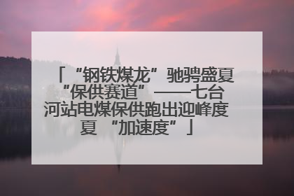 “钢铁煤龙”驰骋盛夏 “保供赛道”——七台河站电煤保供跑出迎峰度夏 “加速度”