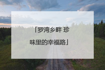 罗湾乡畔 珍味里的幸福路