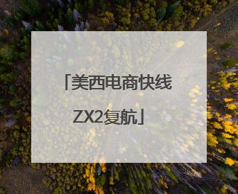 美西电商快线ZX2复航