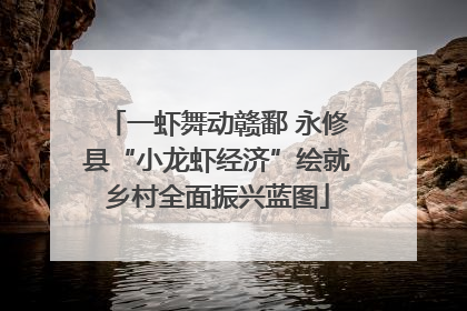 一虾舞动赣鄱 永修县“小龙虾经济”绘就乡村全面振兴蓝图
