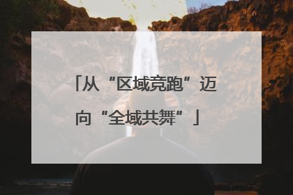 从“区域竞跑”迈向“全域共舞”