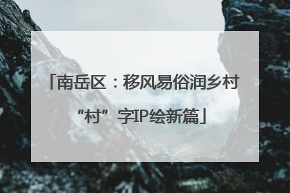 南岳区：移风易俗润乡村 “村”字IP绘新篇