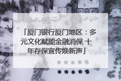 厦门银行厦门地区：多元文化赋能金融消保 十年存保宣传焕新声