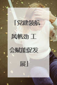 党建领航风帆劲 工会赋能促发展