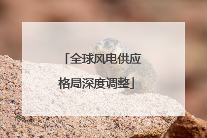 全球风电供应格局深度调整