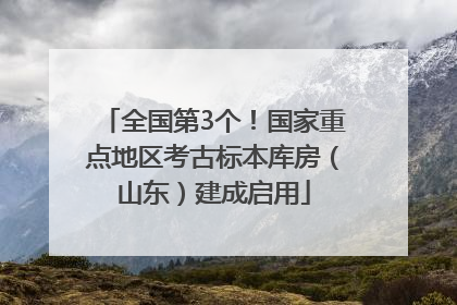 全国第3个！国家重点地区考古标本库房（山东）建成启用