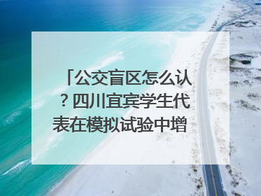 公交盲区怎么认?四川宜宾学生代表在模拟试验中增强乘车安全意识