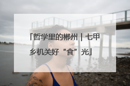哲学里的郴州｜七甲乡机关好“食”光