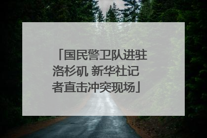国民警卫队进驻洛杉矶 新华社记者直击冲突现场