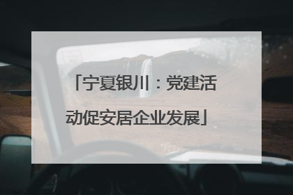 宁夏银川：党建活动促安居企业发展