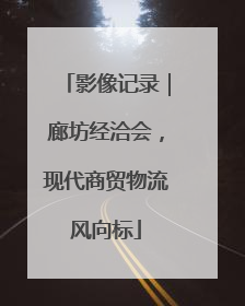 影像记录｜廊坊经洽会，现代商贸物流风向标