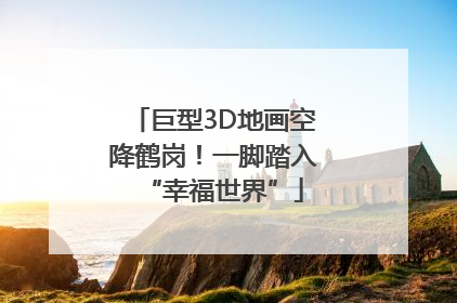 巨型3D地画空降鹤岗！一脚踏入“幸福世界”