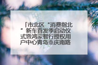 市北区“消费指北”新车首发季启动仪式暨鸿蒙智行授权用户中心青岛重庆南路开业盛典成功举办