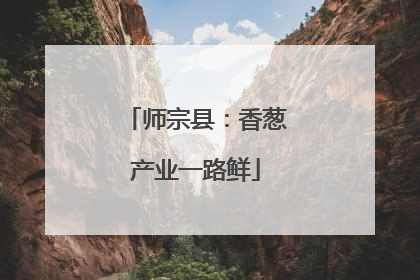 师宗县：香葱产业一路鲜