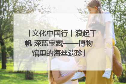 文化中国行丨浪起千帆 深蓝宝藏——博物馆里的海丝遗珍