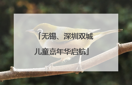 无锡、深圳双城儿童嘉年华启航