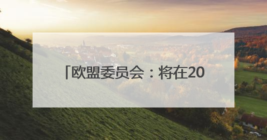 欧盟委员会：将在2027年底前全面禁止