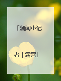 潮闻小记者｜露营