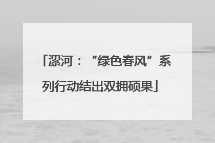 漯河：“绿色春风”系列行动结出双拥硕果