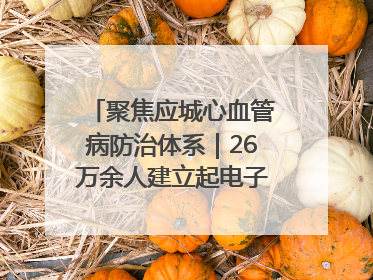 聚焦应城心血管病防治体系｜26万余人建立起电子健康档案