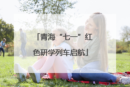 青海“七一”红色研学列车启航