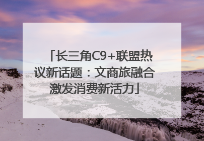 长三角C9+联盟热议新话题：文商旅融合激发消费新活力