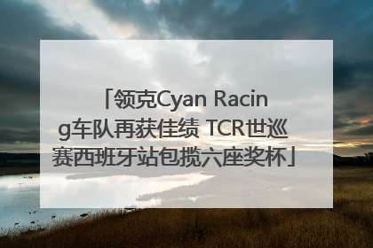 领克Cyan Racing车队再获佳绩 TCR世巡赛西班牙站包揽六座奖杯