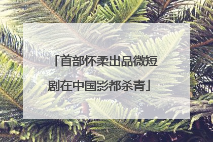 首部怀柔出品微短剧在中国影都杀青