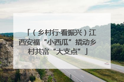 （乡村行·看振兴）江西安福“小西瓜”撬动乡村共富“大支点”