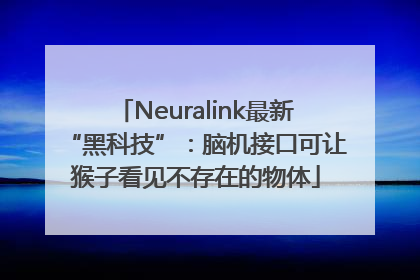Neuralink最新“黑科技”：脑机接口可让猴子看见不存在的物体
